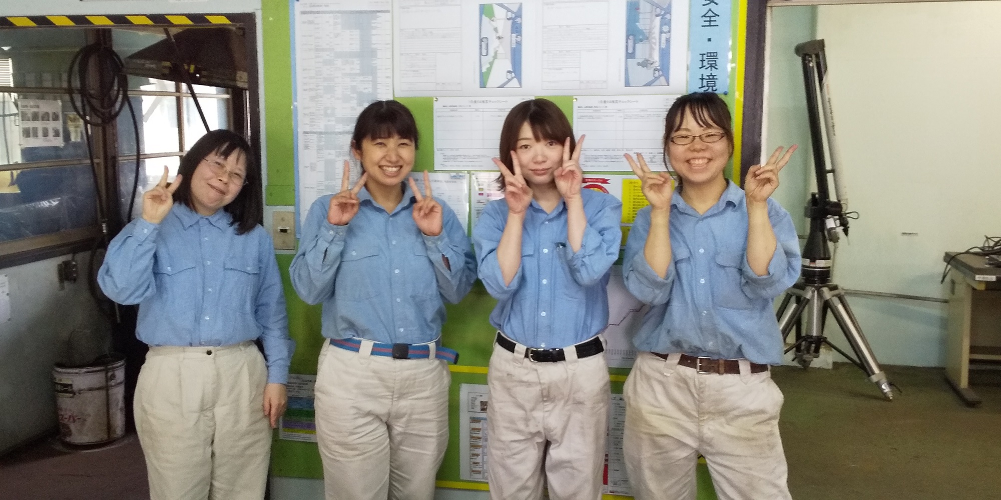 先輩社員の写真